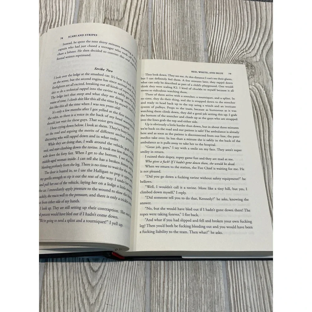 Atria Books scars stripes